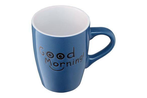 Чашка Ardesto Good Morning, 330 мл, синяя, керамика