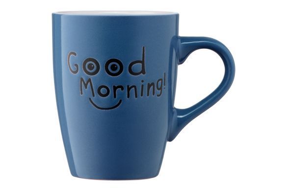 Чашка Ardesto Good Morning, 330 мл, синяя, керамика