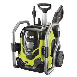 Мінімийка високого тиску Ryobi RPW36120HI акумуляторна, MAX POWER 36В, 120 бар, 320 л/час (без АКБ і ЗП)