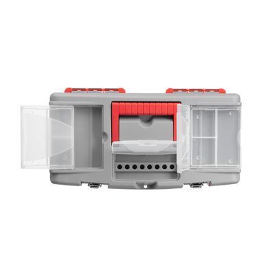 Ящик для инструмента с металлическими замками 13" 335*185*130 мм INTERTOOL BX-0513