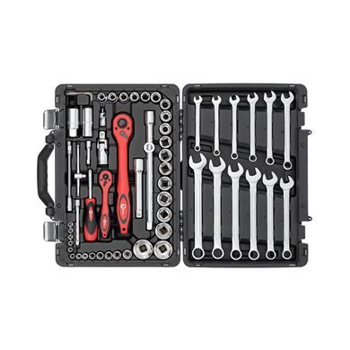Профессиональный набор инструментов 1/4" & 1/2",&nbsp;61 ед. INTERTOOL ET-6061