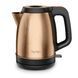 Електрочайник Tefal Coppertinto 1.7л, Strix, нержавіюча сталь, бронзовий
