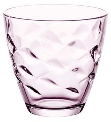 Склянка Bormioli Rocco низька Flora, 260мл, скло, фіолетовий