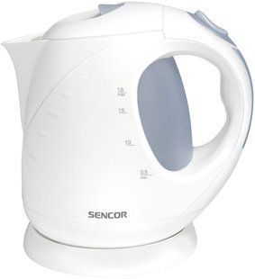 Электрочайник Sencor Series 1800, 1,8л, Strix, пластик, белый