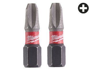 Біта SHOCKWAVE MILWAUKEE, PH3, 25мм, (2шт) (заміна на 4932500354)