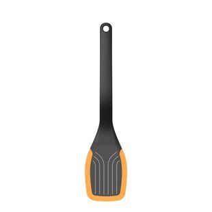 Лопатка кухонна Fiskars Functional Form, 37.3см, пластик, силікон, чорний