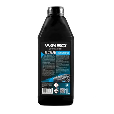 Шампунь Winso Blizzard Foam Shampoo для ручной мойки (концентрат 1:12-1:10 для пенокомлекта), 1л