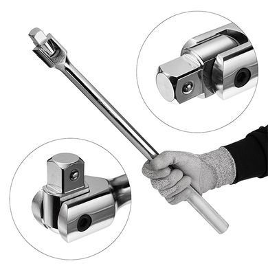Вороток с шарниром 3/4", 480 мм, Cr-V, STORM INTERTOOL ET-1037