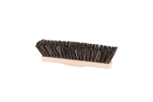 Щітка для підлоги MASTERTOOL 280х55х80 мм кінський волос дерев'яна без ручки 14-6341