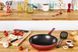 Сковорода Tefal Daily Chef ВОК, 28см, покрытие Titanium, алюм., индукция, Thermo-Spot, красный