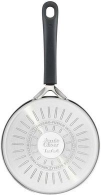 Ковш с крышкой Tefal Jamie Oliver Home Cook, 18см, 2.2л, нержавеющая сталь, силикон, стекло