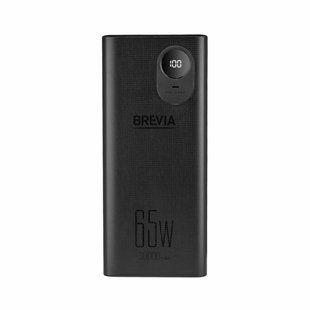 Повербанк (Power Bank) Brevia 30000mAh 65W Li-Pol, LCD черный