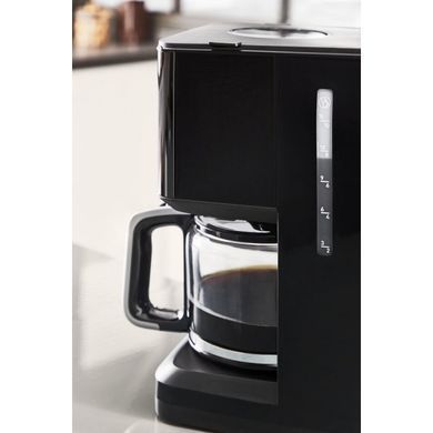 Кавоварка Tefal крапельна Smart&light, 1,25л, мелена, LED-дисплей, чорний