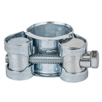 Хомут силовой оцинкованный 18мм &Oslash;17-19мм (КРАТНО 10шт) SIGMA (2509011)