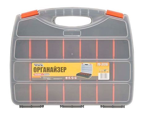 Органайзер з ручкою MASTERTOOL 21 секція 12.5" (320х260х50 мм) 79-3126
