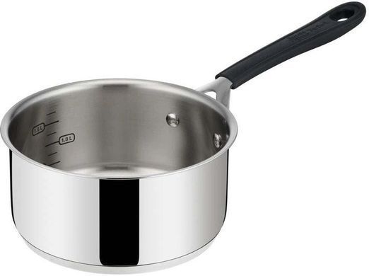 Ковш с крышкой Tefal Jamie Oliver Home Cook, 18см, 2.2л, нержавеющая сталь, силикон, стекло