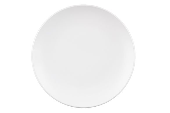 Тарілка обідня Ardesto Lucca, 26 см, White, кераміка