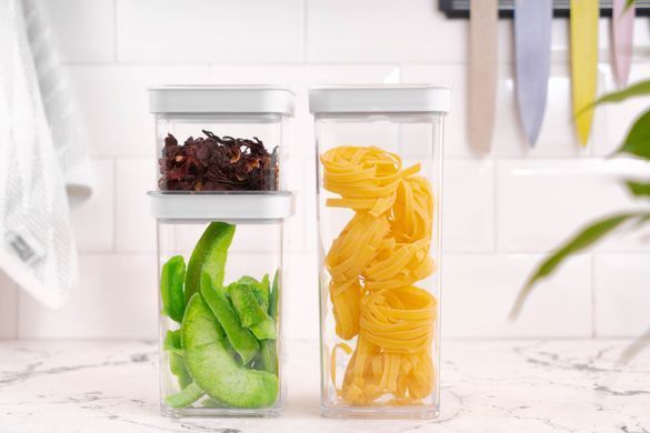 Набор контейнеров для хранения продуктов Ardesto Fresh, 3шт, пластик, белый