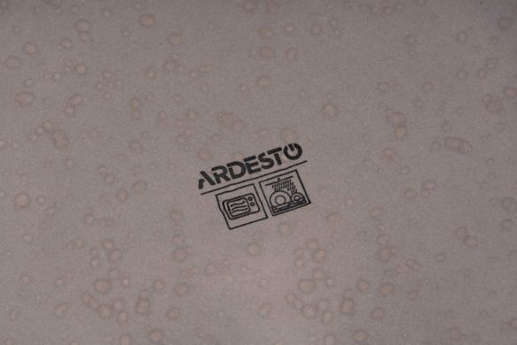 Тарелка обеденная Ardesto Trento, 26.5см, керамика, серый