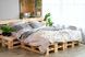Простыня на резинке Ardesto Mix&Match, 160х200+30см, 100% хлопок, сатин, айвори