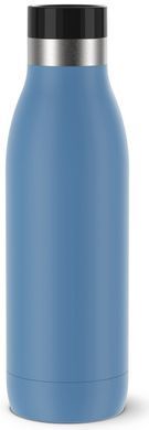 Термопляшка Tefal Thermal Mugs, 500мл, діам70, t хол. 24г, гар.12г, нерж.сталь+пластик, синій