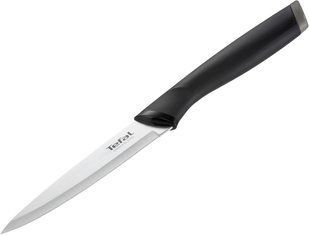 Кухонний ніж універсальний Tefal Comfort, 12см, нержавіюча сталь, пластик, чорний