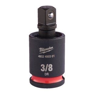 Перехідник ударний шарнірний для головок ShW 3/8'' MILWAUKEE