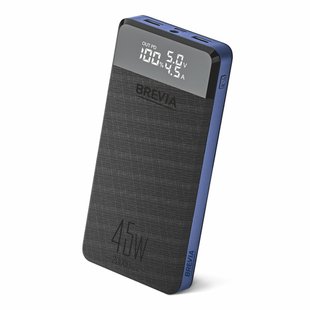 Повербанк Brevia 20000mAh 45W Li-Pol, LCD