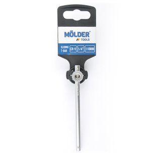 Вороток Molder Т-образный Cr-V 1/4'', 110мм.