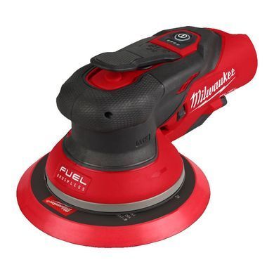 Шлифмашина эксцентриковая бесщеточная аккумуляторная MILWAUKEE M12 FROS5-502X, диаметр 150мм (зарядное устройство С12 С, 2 аккумулятора М12 В5 5Ач, HDкейс)