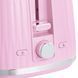Тостер Russell Hobbs Eden 800Вт, пластик, підігрів,разморозка, малиновий