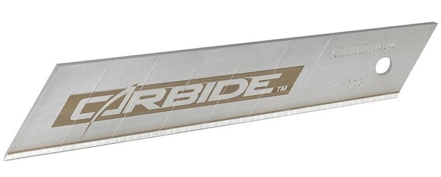 Лезо сегментоване 0.7х25 з прямим ріжучим краєм 5 од FATMAX CARBIDE (STHT0-11825)