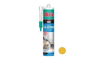Силікон універсальний AKFIX 100E 280 мл/325 г золотий дуб SA049