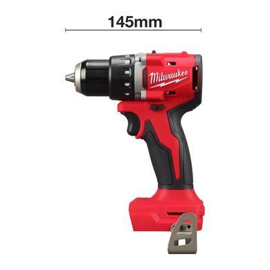 Дриль-шуруповерт акумуляторний безщітковий MILWAUKEE M18 BLDDRC-202C, 60,5Нм (зарядний пристрій М12-18 С, 2 акумулятори М18 В2 2