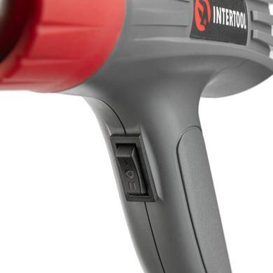 Фен технiчний&nbsp;2000 Вт, 2 режими, 400-600 &deg;С, 300-500 л/хв. INTERTOOL DT-2416