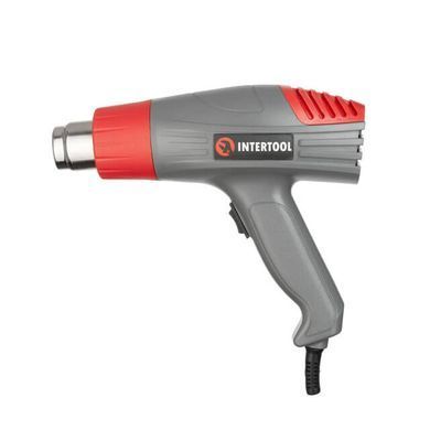 Фен технiчний&nbsp;2000 Вт, 2 режими, 400-600 &deg;С, 300-500 л/хв. INTERTOOL DT-2416