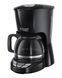 Кофеварка Russell Hobbs капельная Textures Plus 1.25л, молотая, черный