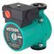 Насос циркуляційний 75Вт Hmax 4м Qmax 45л/хв &Oslash;1&frac12;" 130мм зел + гайки &Oslash;1" WETRON (774313)