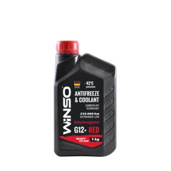 Антифриз Winso Antifreeze & Coolant Red -42°C (красный) G12+, 1кг