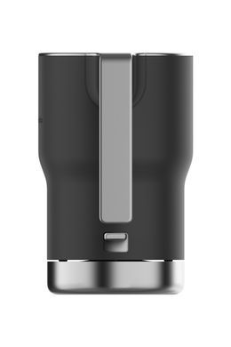 Електрочайник Gorenje, 1,5л, з подвійними стінками, матовий, чорний