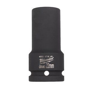 Головка ShW 3/4" MILWAUKEE подовжена, 22мм