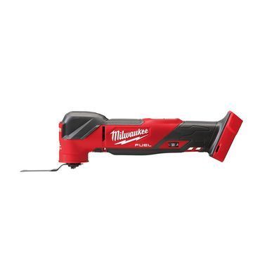 Инструмент многофункциональный аккумуляторный MILWAUKEE, M18 FMT-0 (каркас, лезвие для древесины, шлифмашина, наждачная бумага)