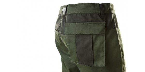 Брюки рабочие NEO CAMO Olive, размер XL (54), 255 г/м2, профилированные колени с выточкой, внутренняя регулировка пояса, прочные карманы и петли для инструмента, оливк.