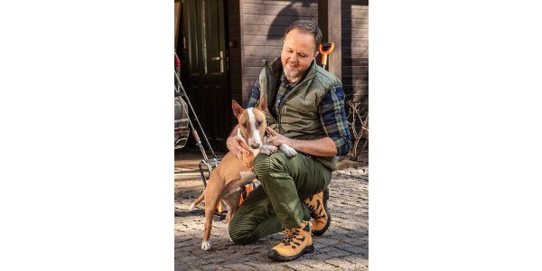 Брюки рабочие NEO CAMO Olive, размер XL (54), 255 г/м2, профилированные колени с выточкой, внутренняя регулировка пояса, прочные карманы и петли для инструмента, оливк.