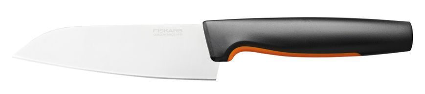 Кухонний ніж кухарський Fiskars Functional Form, малий, 12см, нержавіюча сталь, пластик, чорний