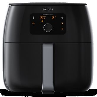 Мультипечь PHILIPS Airfryer XXL, 2225Вт, чаша-1,4л, сенсорная, пластик, черный