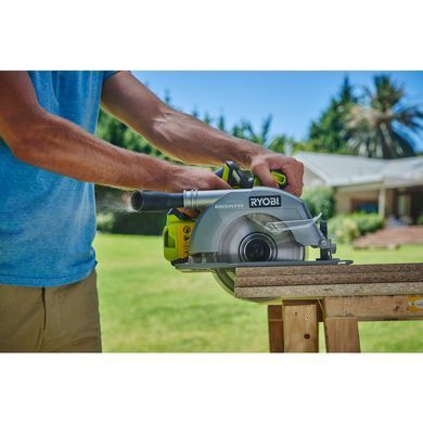 Пила дискова Ryobi ONE+ R18CS7-0 18В 184мм, 3700 об/хв, безщіткова (без АКБ і ЗП)
