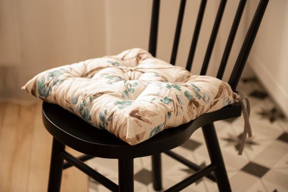 Подушка для стула Ardesto Flower, 40х40см, 70% бав., 30% ПЭ (нап.холоф.50% пп 50%)