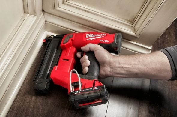 Пистолет гвоздозабивной бесщеточный аккумуляторный MILWAUKEE, M18 FN18GS-0X, 16-54мм (каркас, HDкейс)