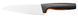 Кухонний ніж кухарський Fiskars Functional Form, середній, 16.9см, нержавіюча сталь, пластик, чорний